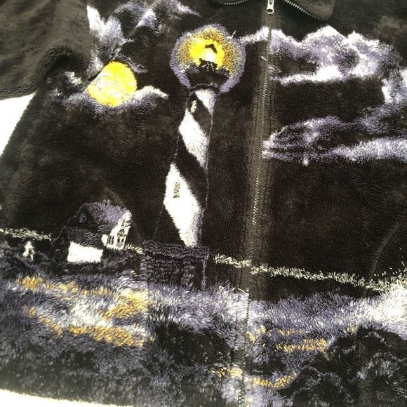 Vintage Bear Ridge Lighthouse Fleece Jacket - Picture 5 of 15
